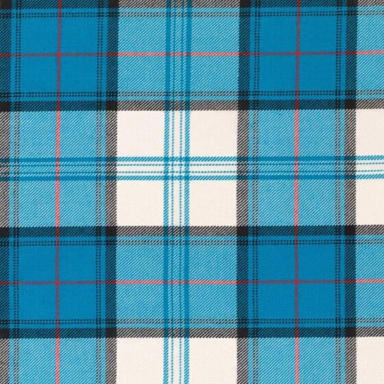 Menzies Dress Turquoise Tartan swatch