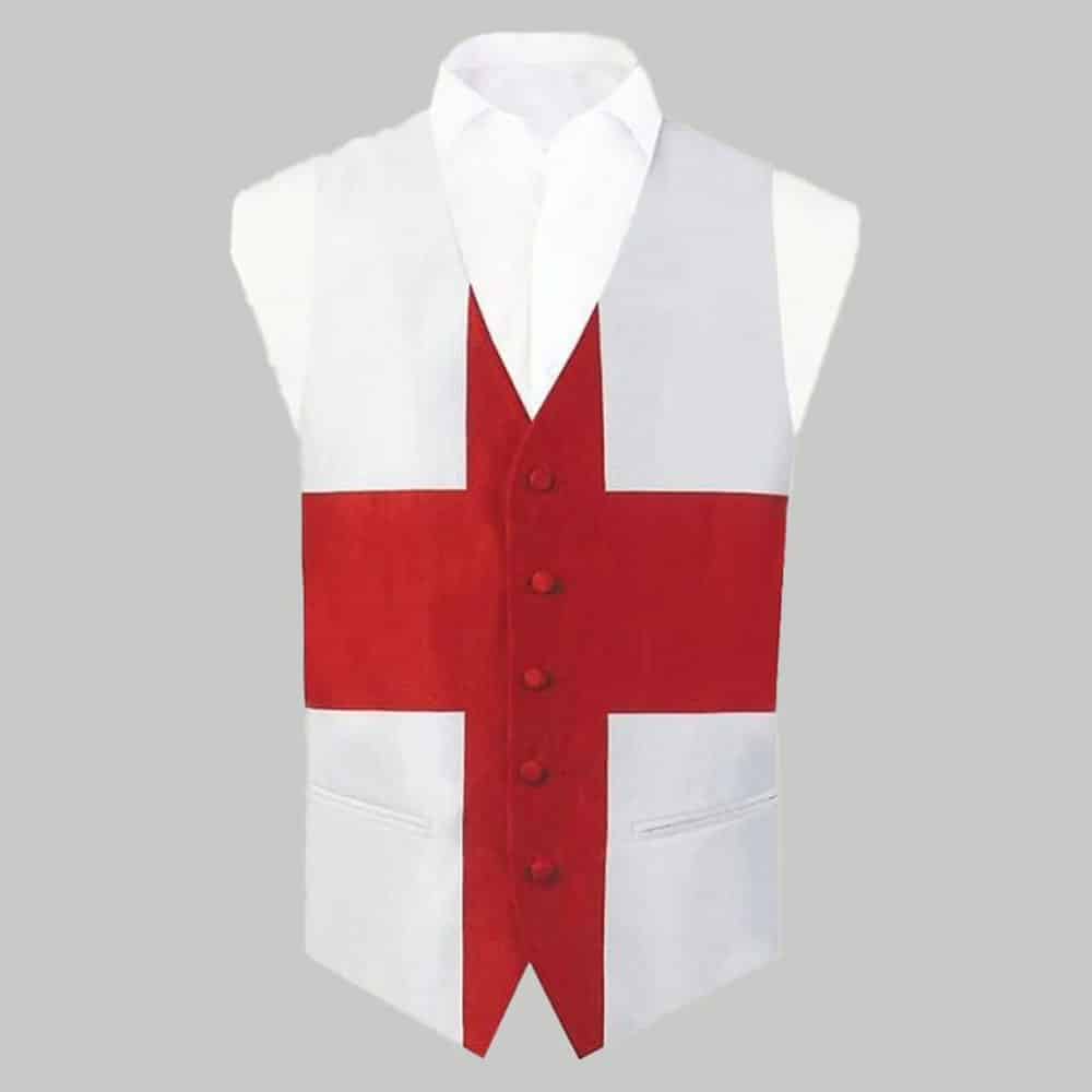 England ST George Design Waistcoat image 0