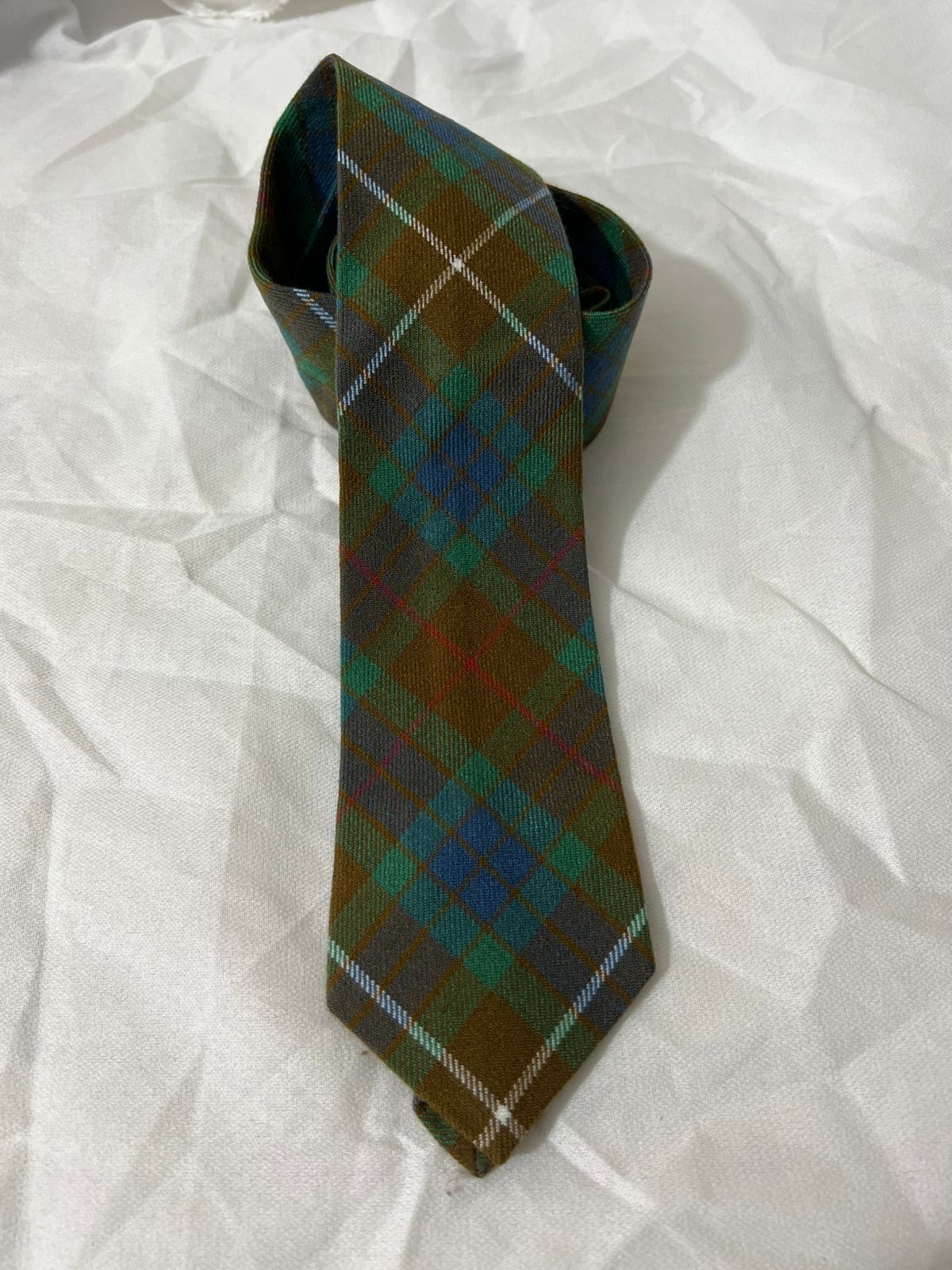 Fraser Hunting Ancient Tartan Neck Tie image 0