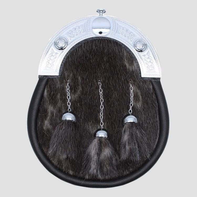 Full Dress Sporran Chocolate Sealskin image 0