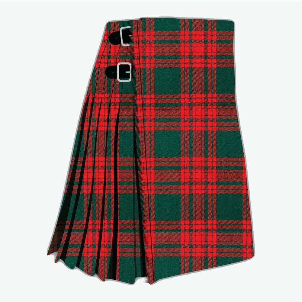 Clan Menzies Green Modern Tartan Kilt image 0