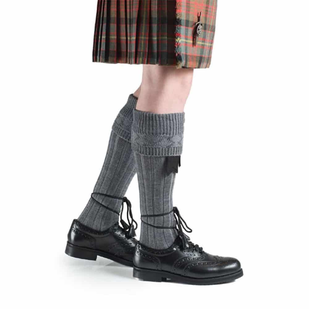 Grey Kilt Hose image 0
