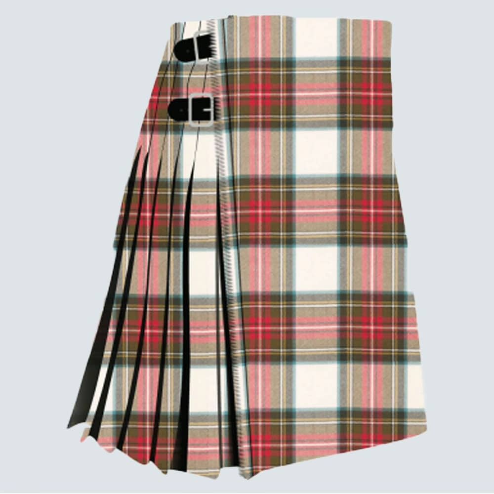 Stewart Dress Weathered Tartan Kilt image 0