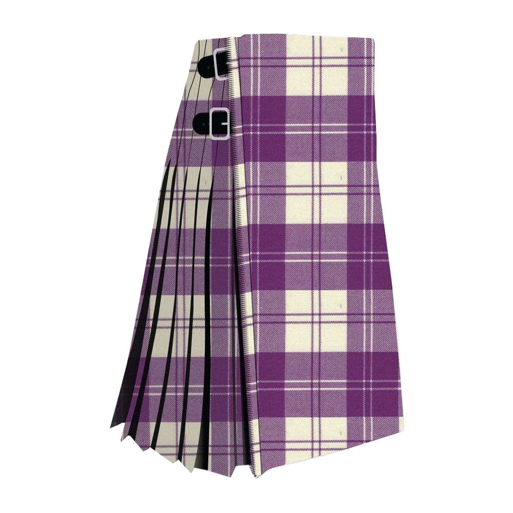 Eriskin Dress Purple & White Tartan Kilt image 0