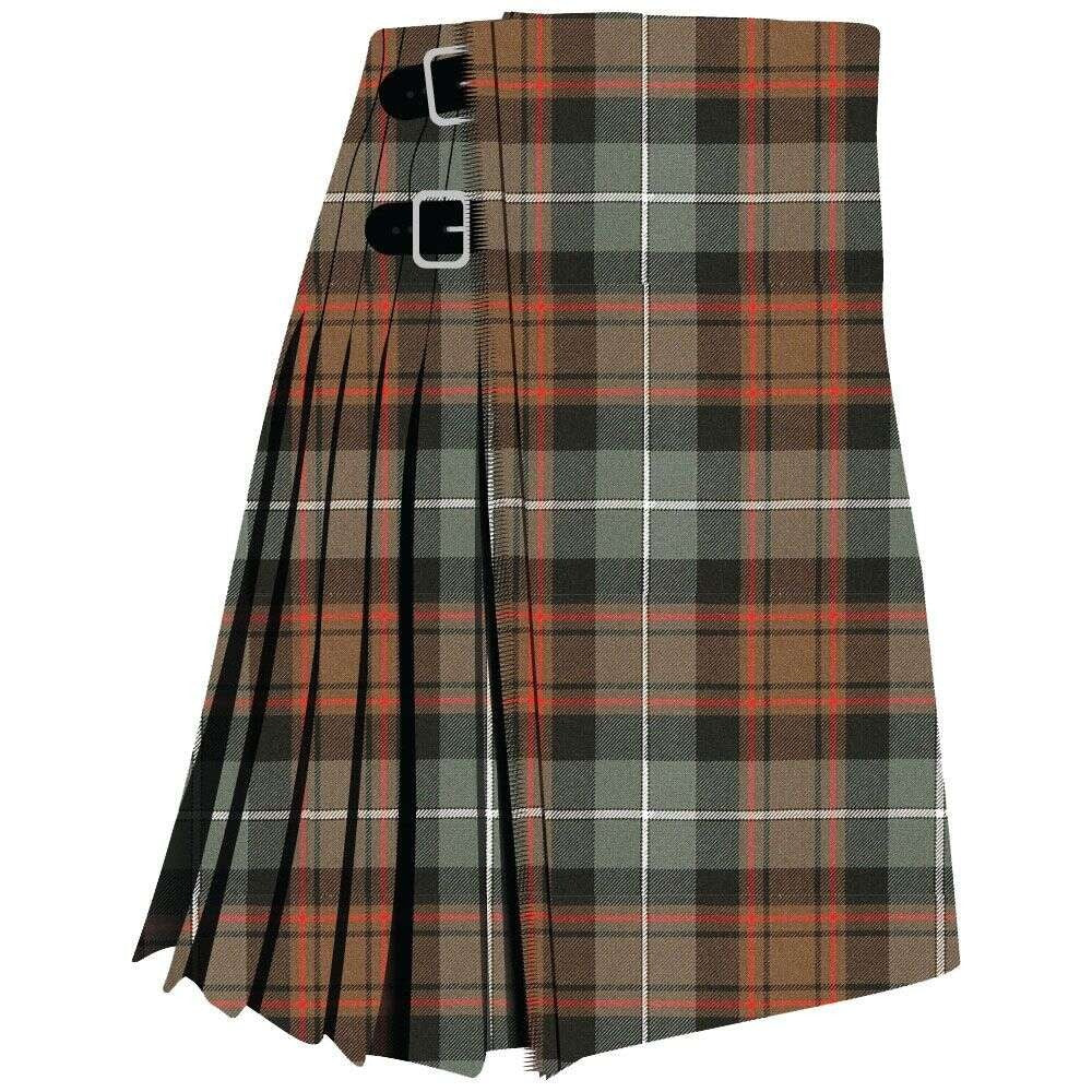 Clan MacRae Hunting Weathered Tartan Kilt image 0