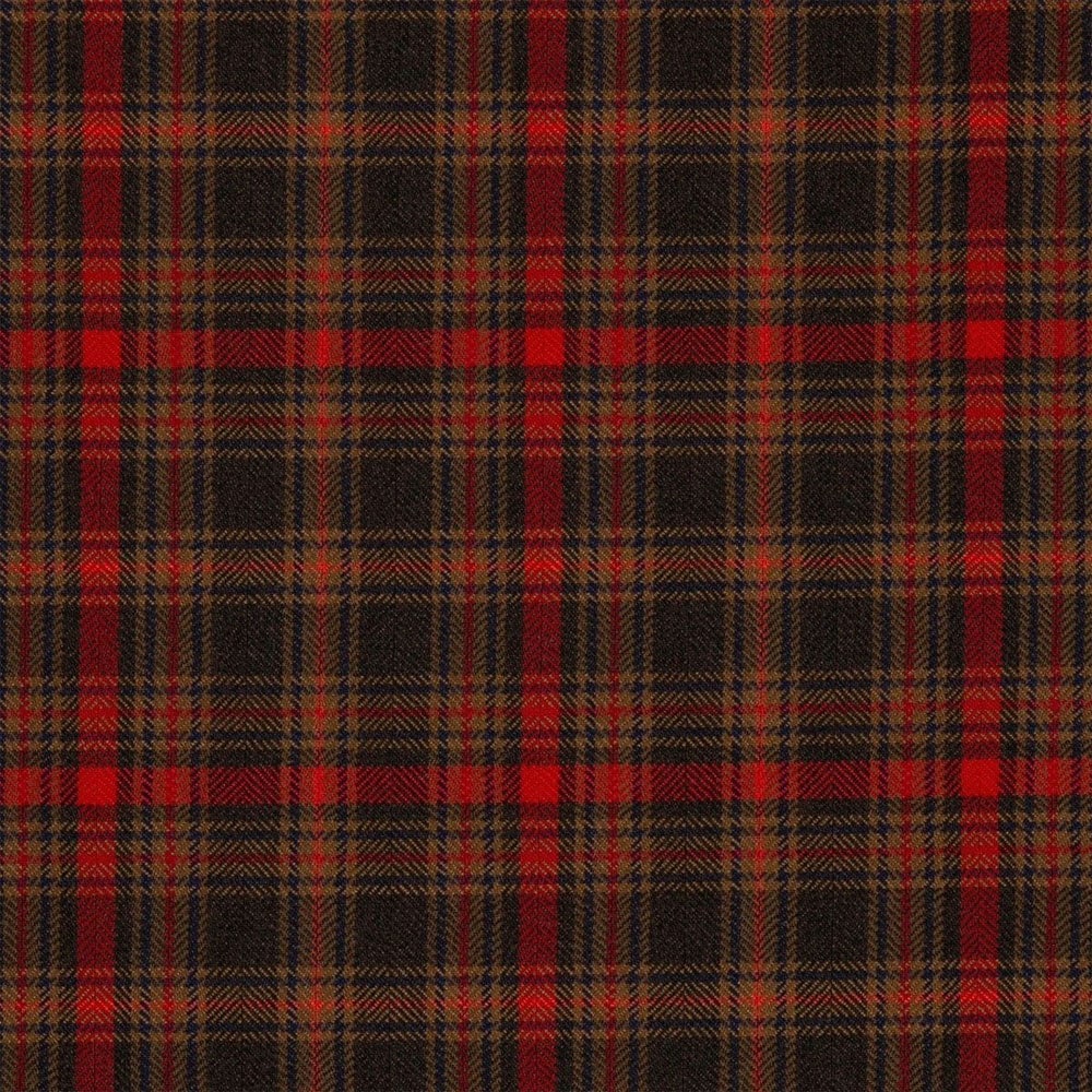 Highland Peat Herringbone Tartan Kilt image 1