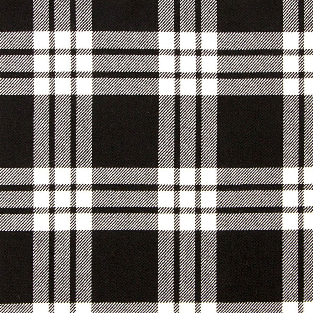MacFarlane Black and White Ancient Tartan Kilt image 1