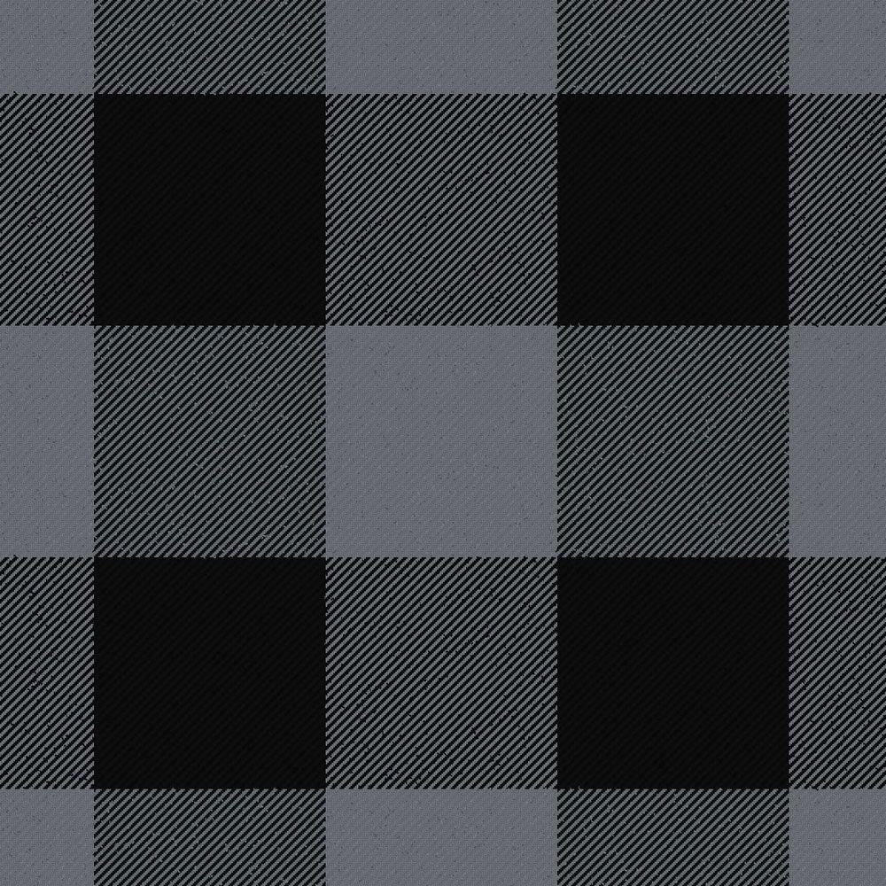 Border Shepherd's Check Black and Grey Ancient Tartan Kilt image 0