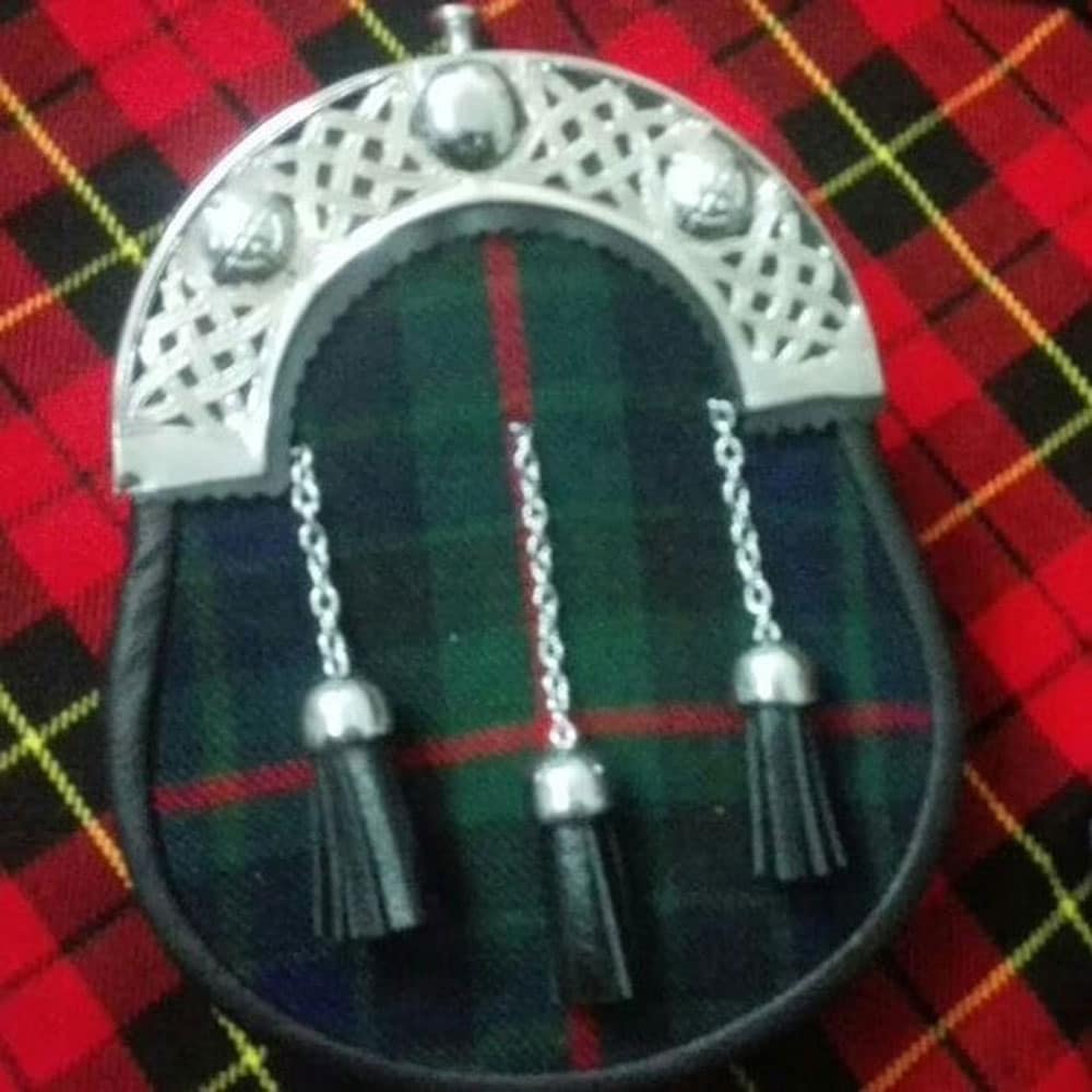 New Scottish Tartan Sporran image 0