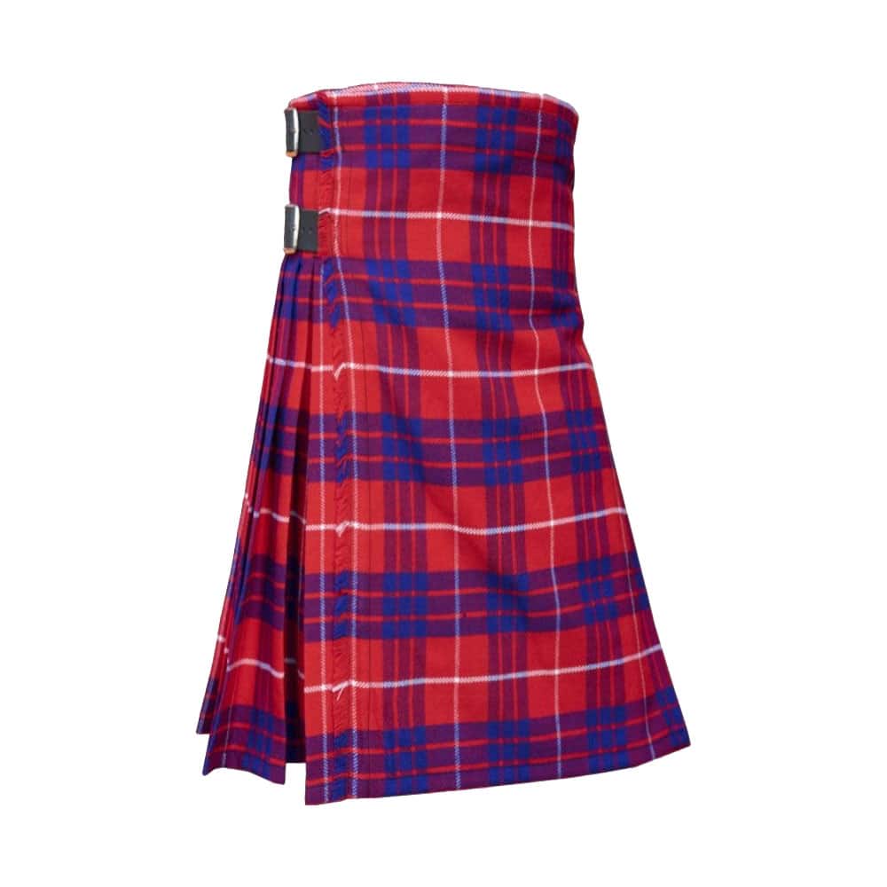 Hamilton Red Modern Tartan Kilt image 0
