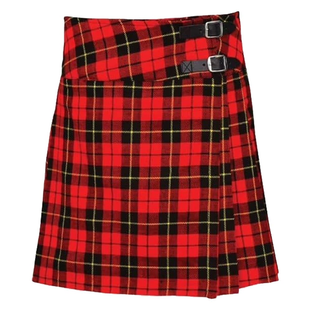 Ladies Women Wallace Tartan Pleated Billie Kilt Skirt image 0