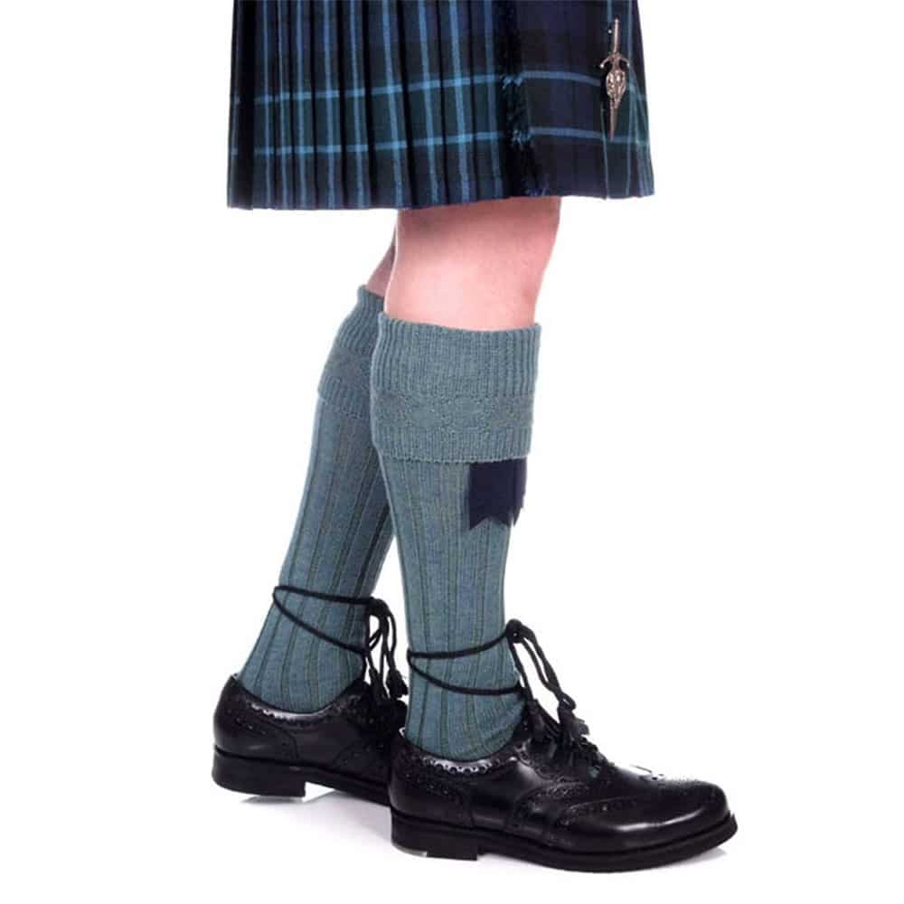 Lovat Blue Kilt Hose image 0