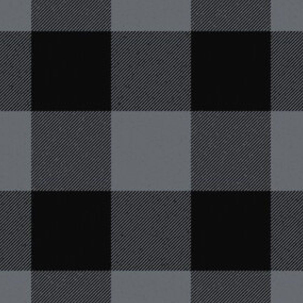 Border Shepherd's Check Black and Grey Tartan Kilt image 0