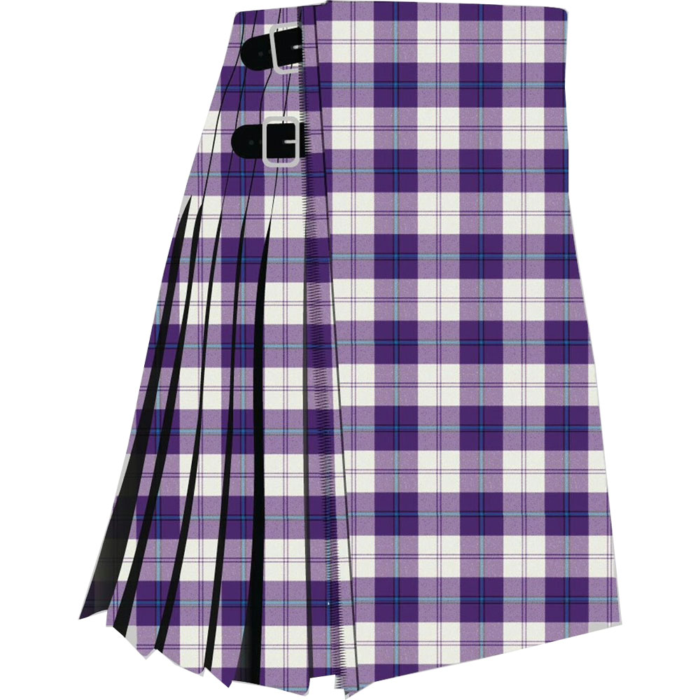 Cunningham Dress Purple Tartan Kilt image 0