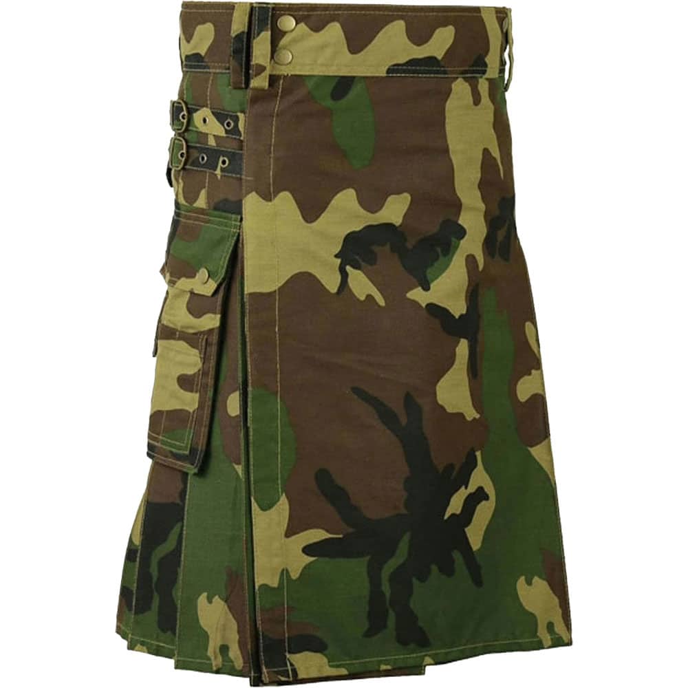 Army Camouflage Tactical Kilt image 0
