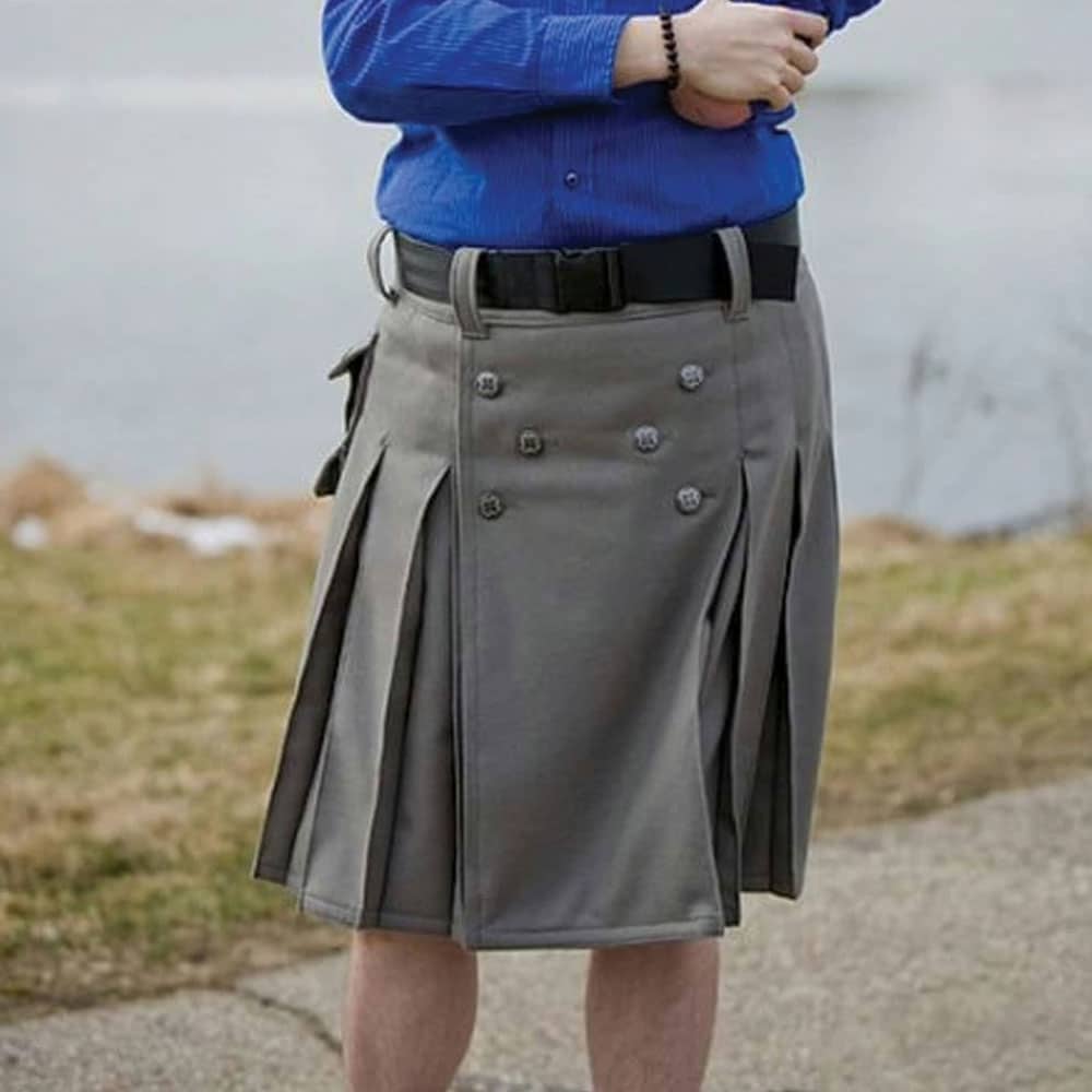 Cargo Utility Kilt With Dual Pockets image 0