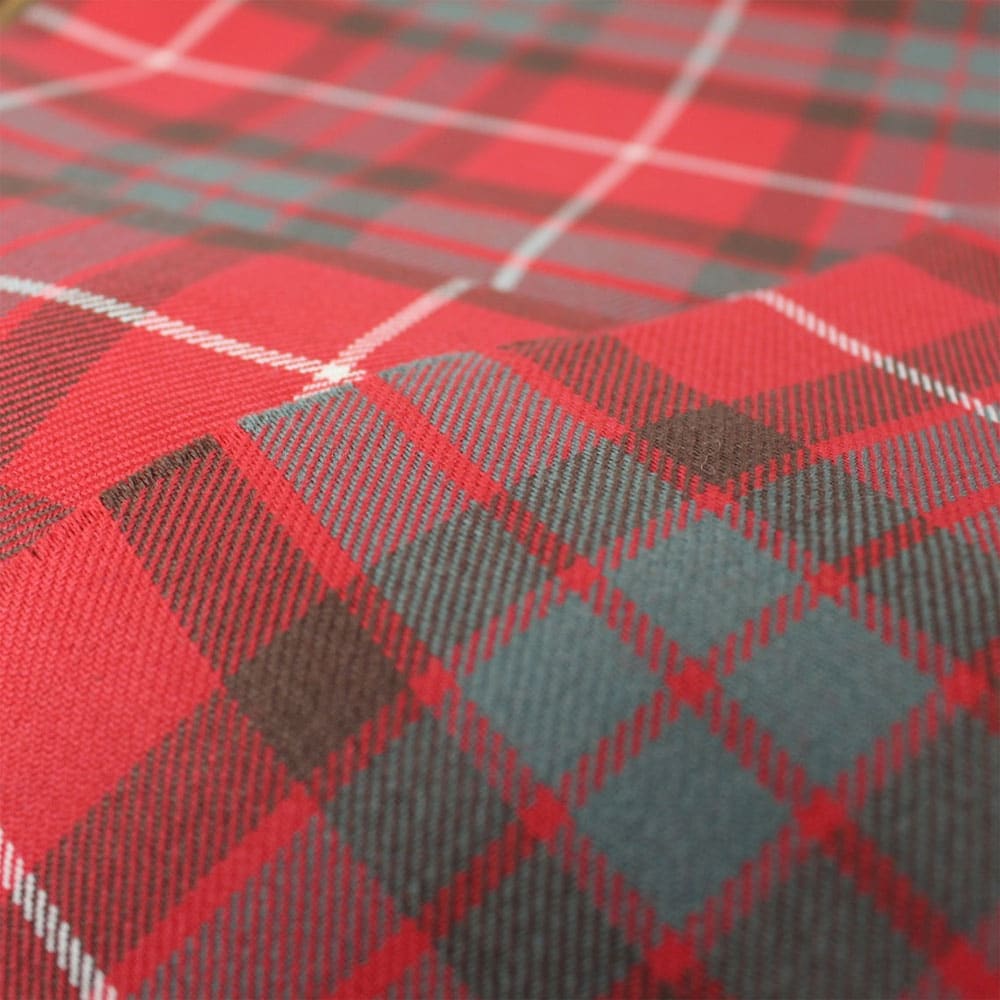Fraser Red Muted Scottish Tartan image 2