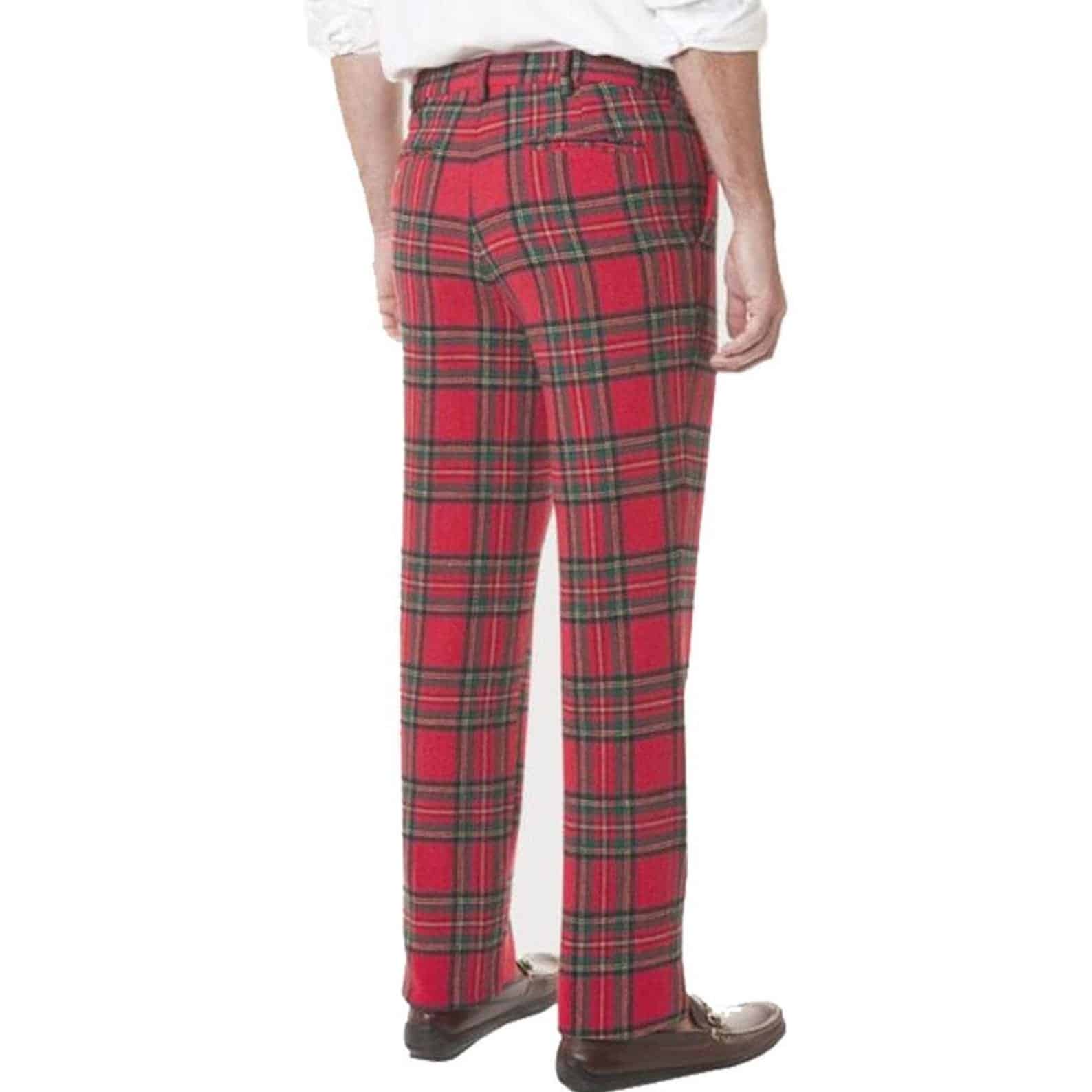 Scottish Traditional Tartan Trouser For Men image 1