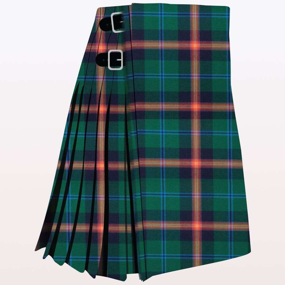 Clan Young Modern Premium Tartan Kilt image 0