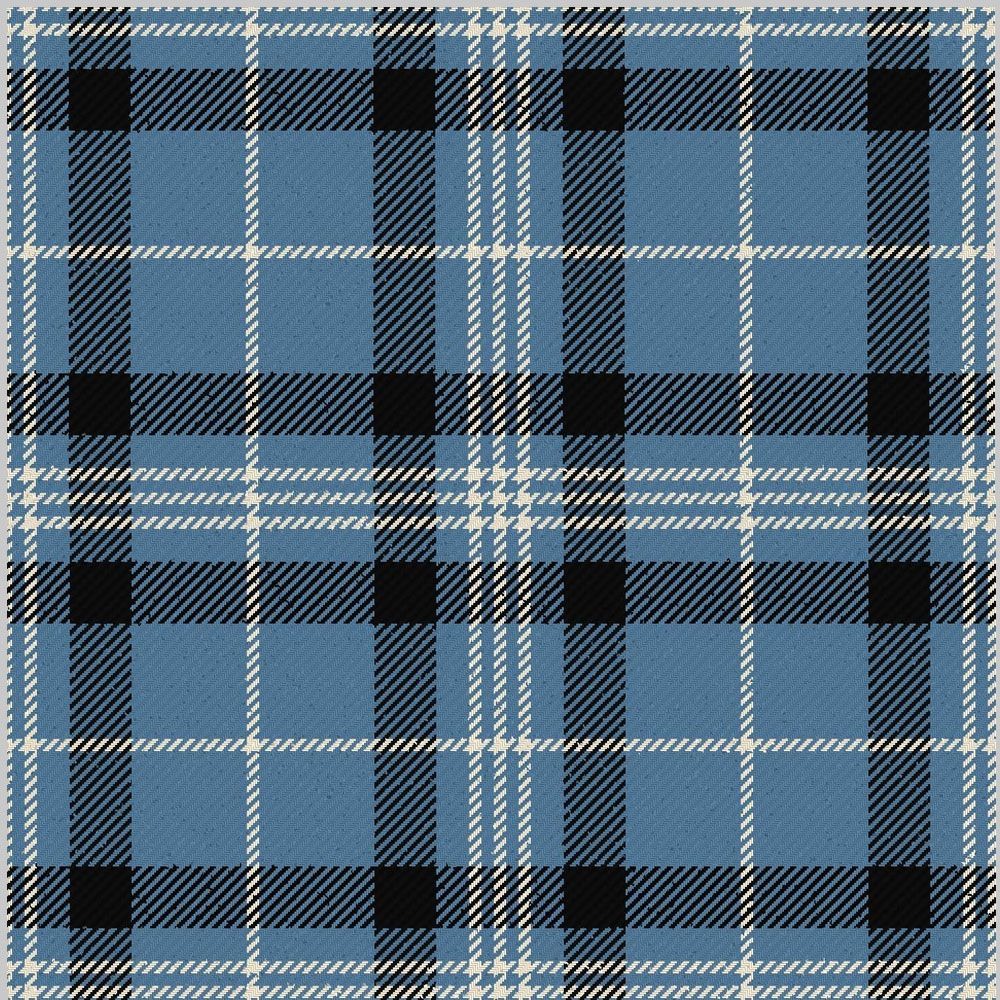 Angle Blue Tartan Kilt image 0