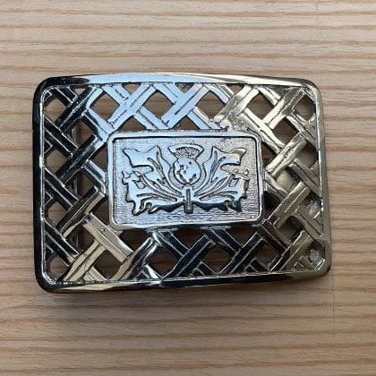 Thistle Kilt Belt Buckle image 0