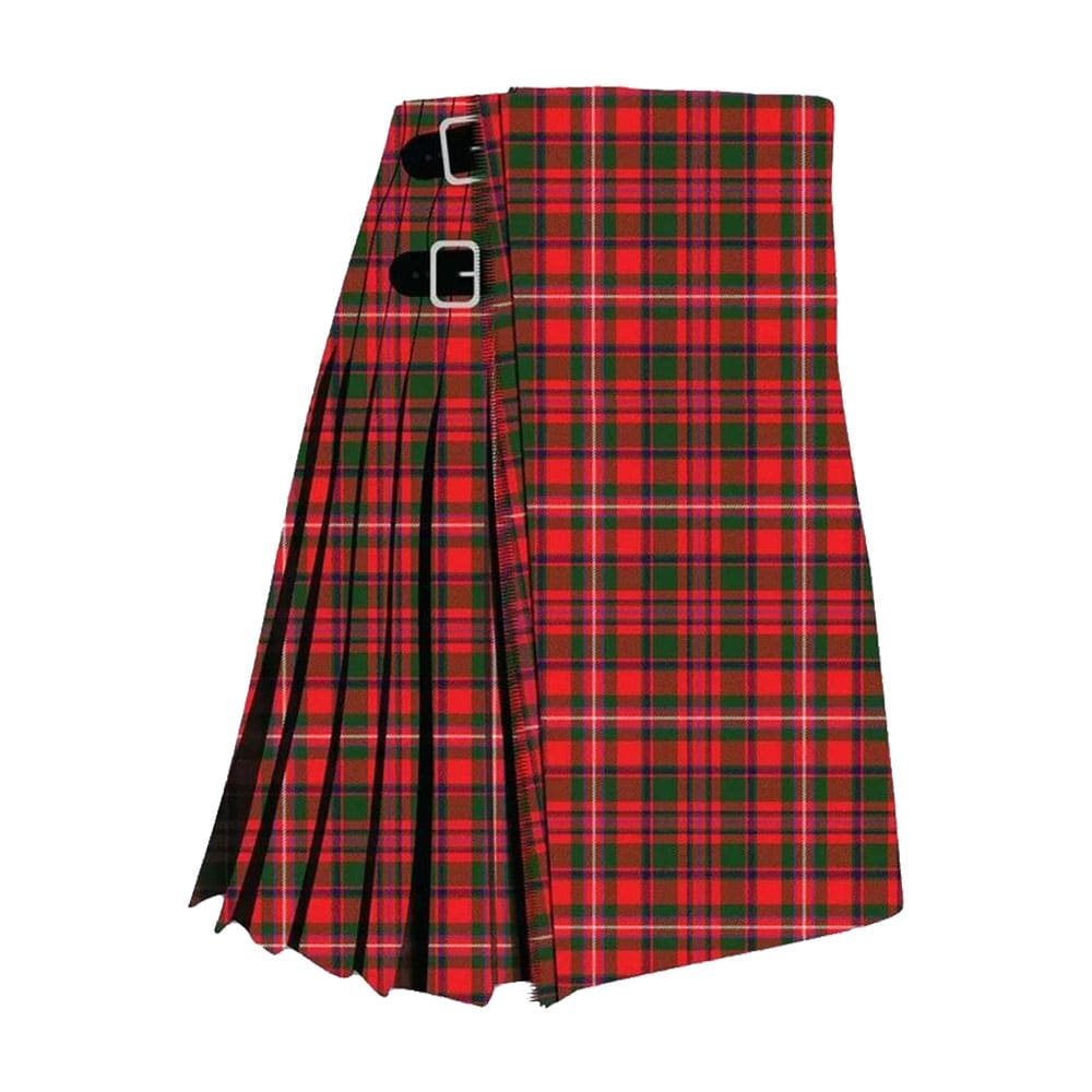 Clan MacKinnon Red Modern Tartan Kilt image 0