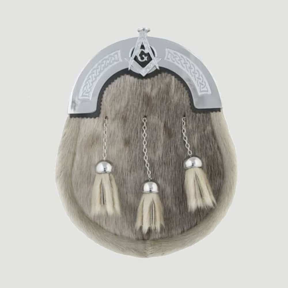 Formal SealSkin Full Dress Kilt Sporran image 0