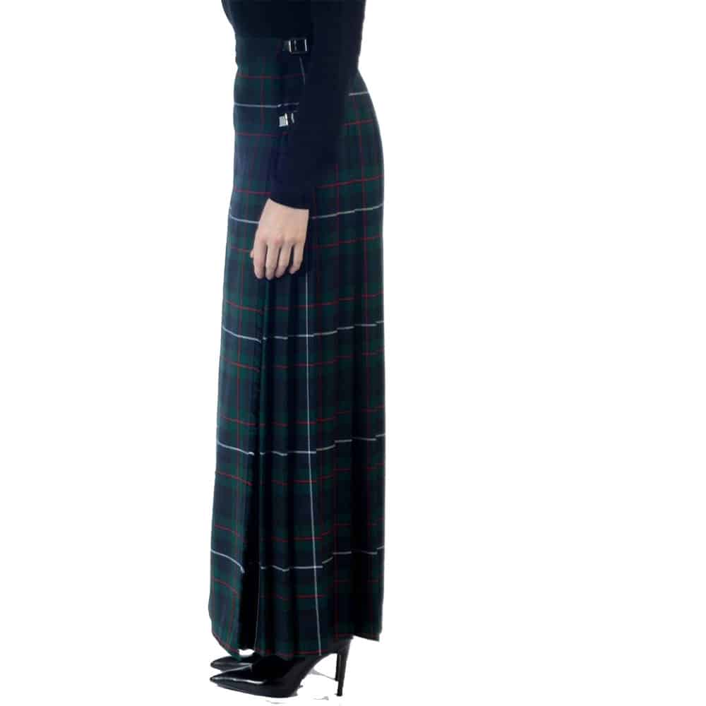Custom Made Tartan Long Kilted Skirt Maxi image 1