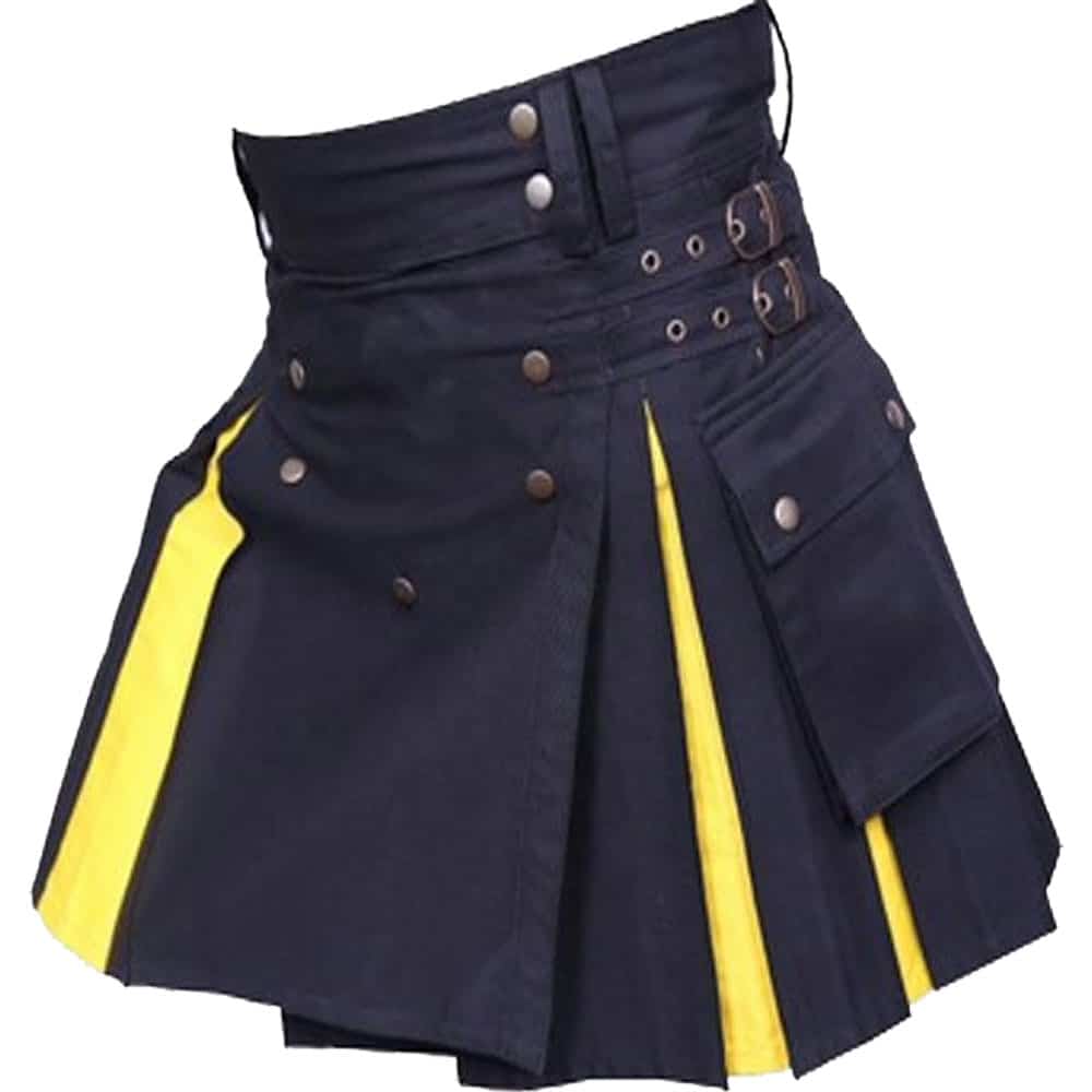 Men Women Mini Skirts Style Utility Kilt image 0