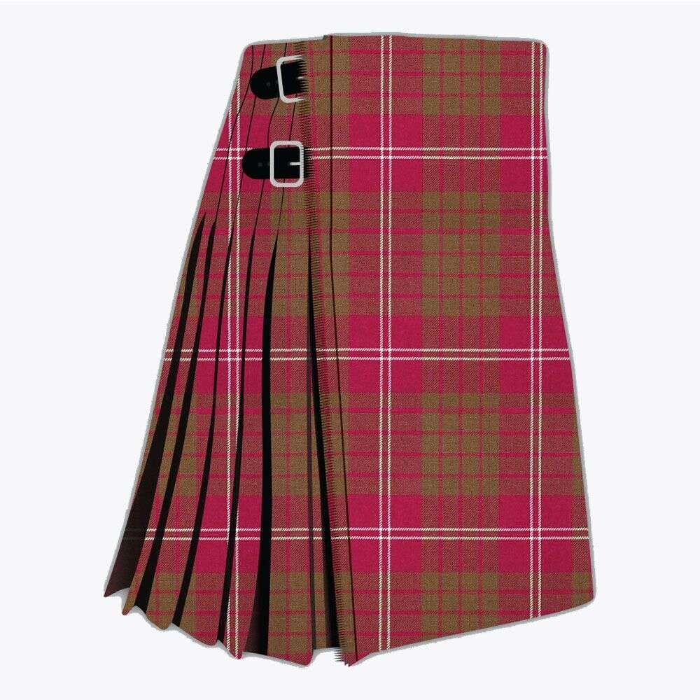 Clan Crawford Weathered Tartan Kilt image 0