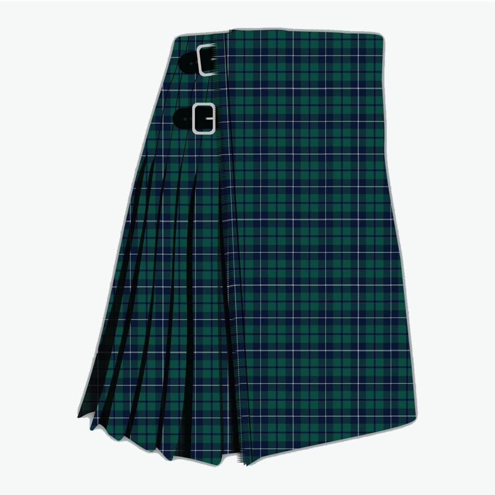 Douglas Green Tartan Kilt image 0