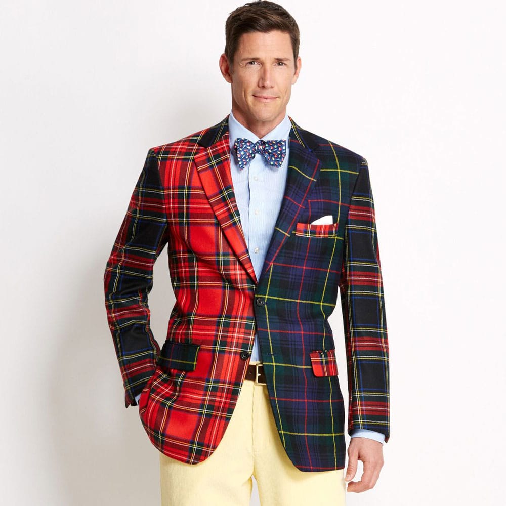 Handmade Men's Modern Tartan Jacket image 0