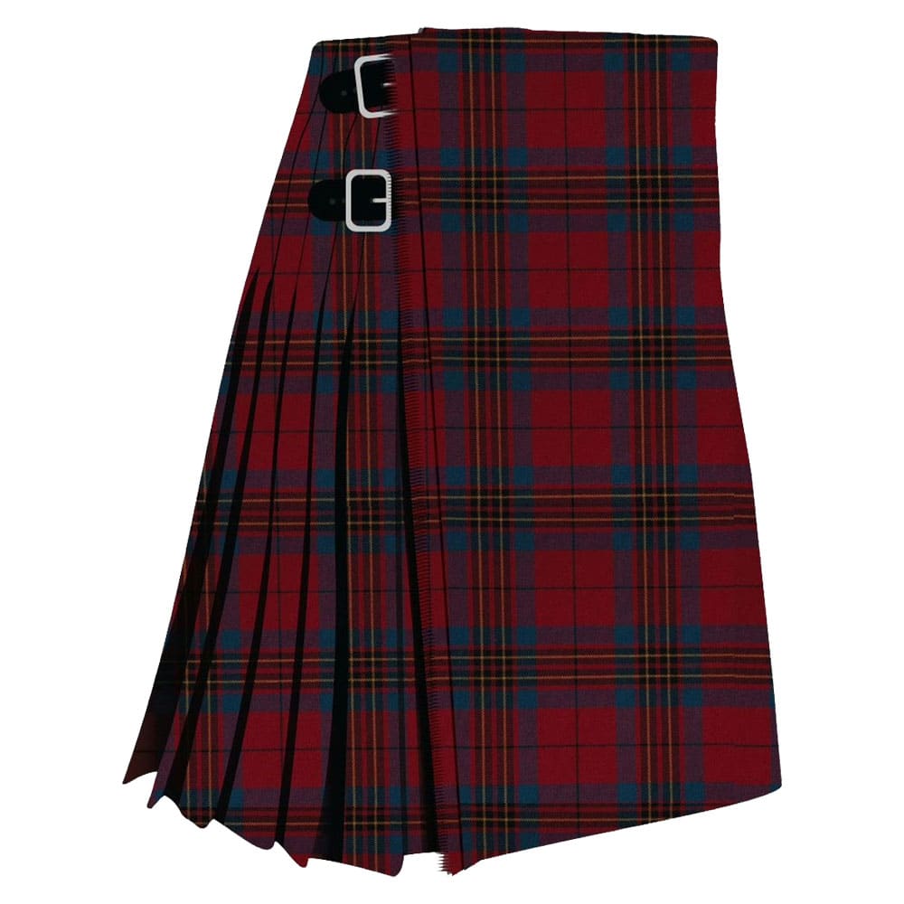 Leslie Red Muted Tartan Kilt image 0