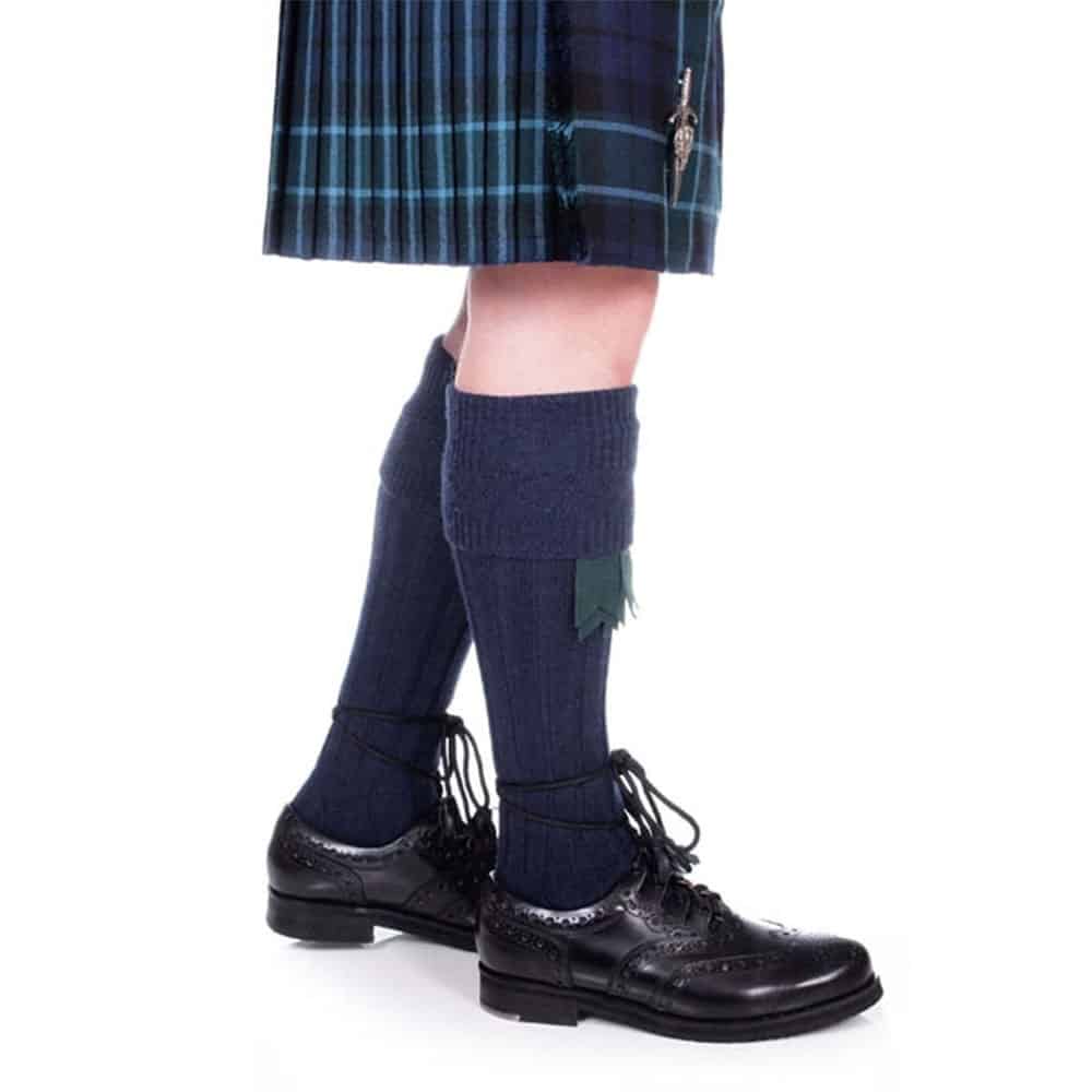 Navy Blue Kilt Hose image 0