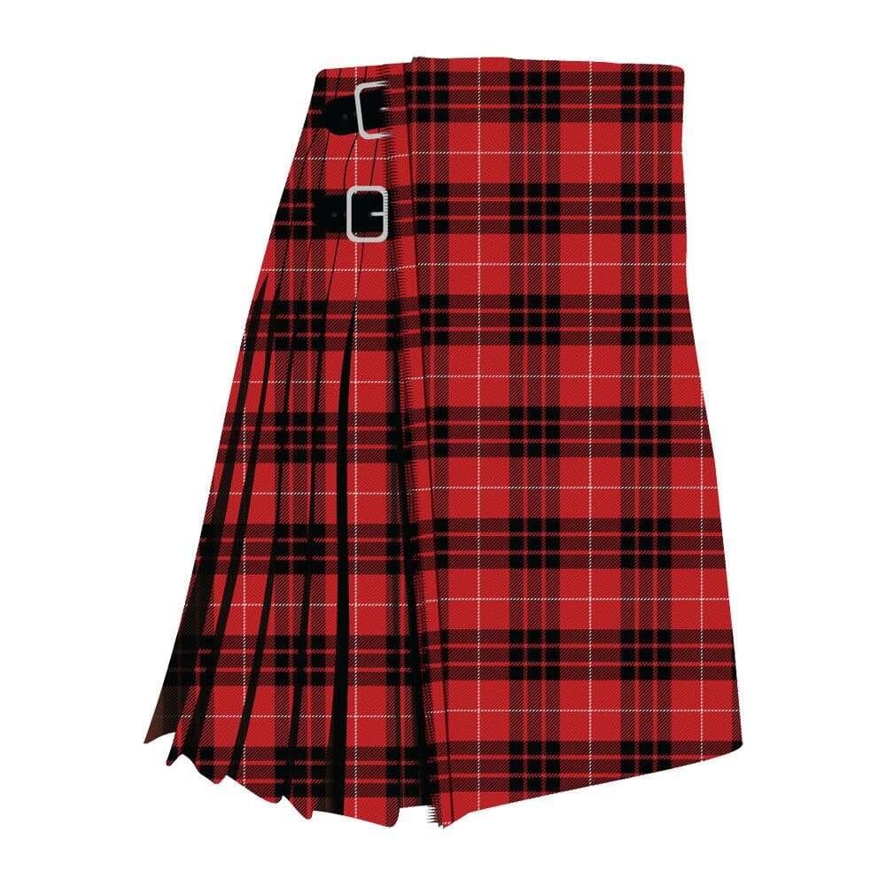 Clan Munro Black And Red Tartan Kilt image 0