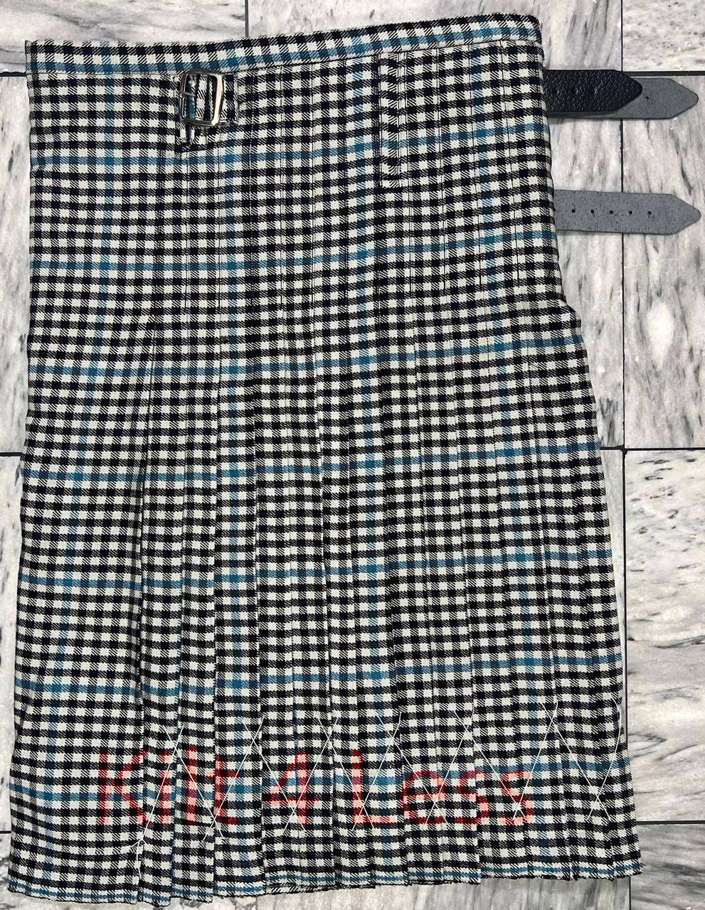Haig Check Tartan Kilt image 1