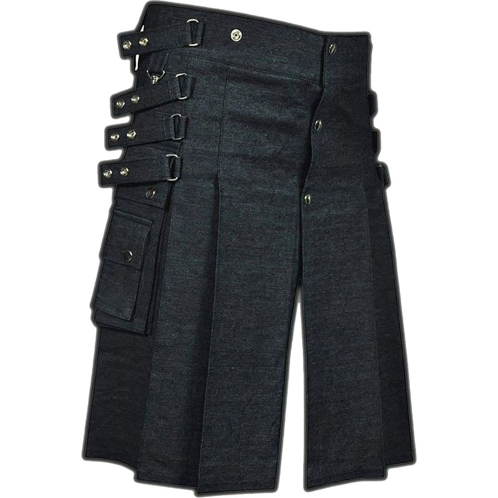 Black Modern Kilt For Women image 0