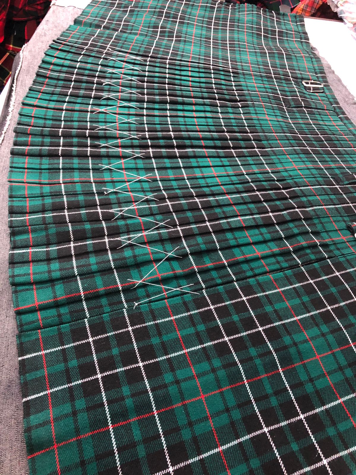 Macauley Hunting Modern Tartan Kilt image 1