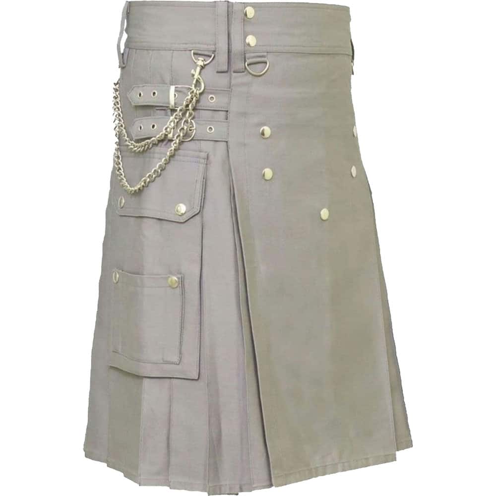 Standard I Grey Utility Kilt image 0