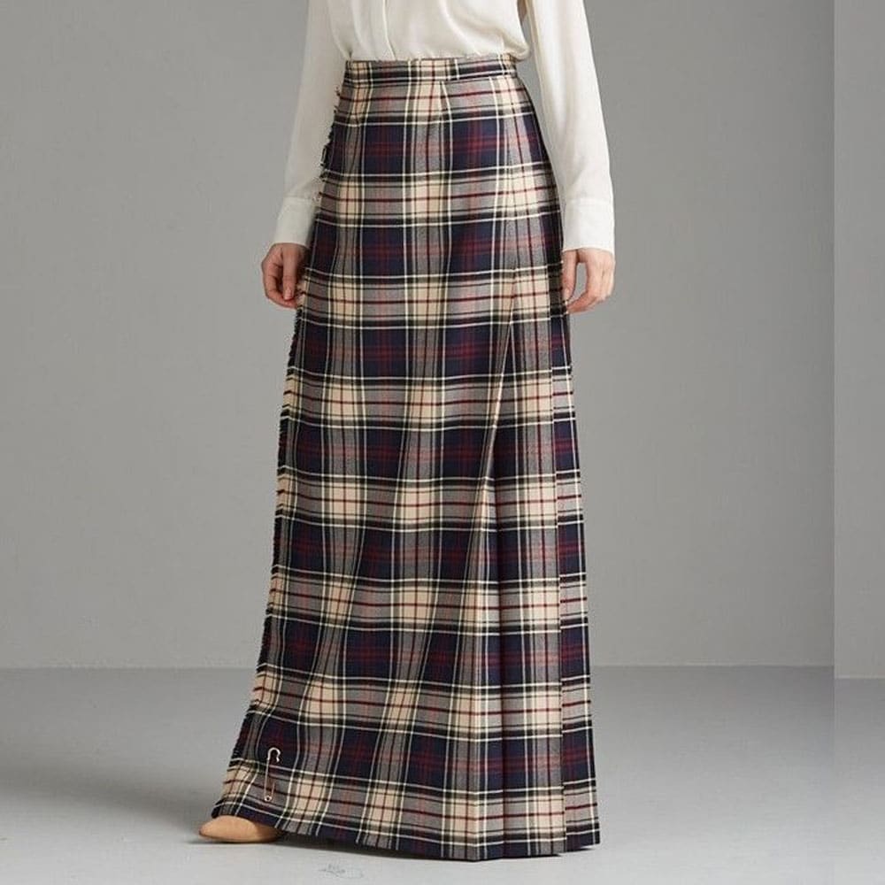 The Classic Kilted Skirt Maxi image 0