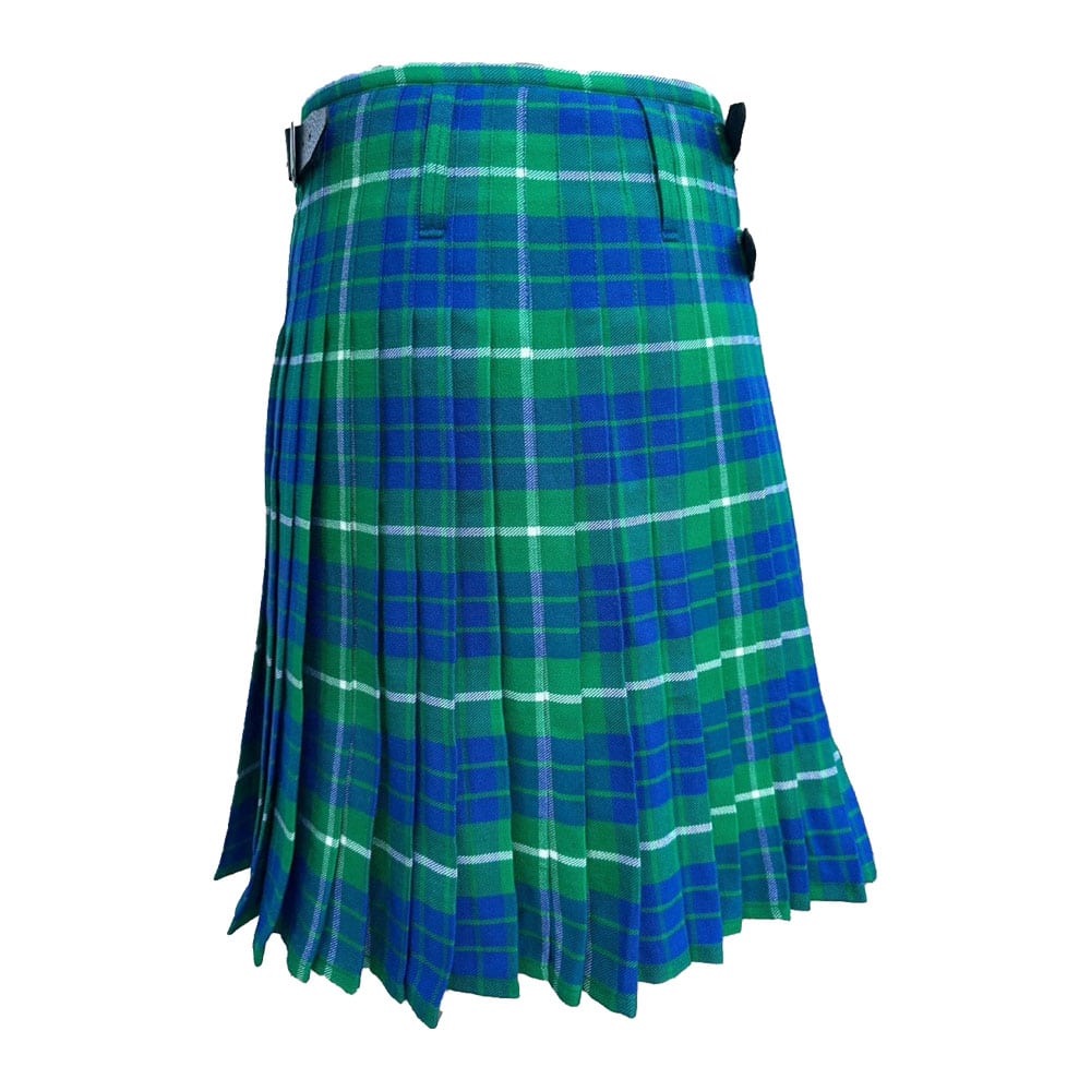 Hamilton Green Hunting Modern Tartan Kilt image 2