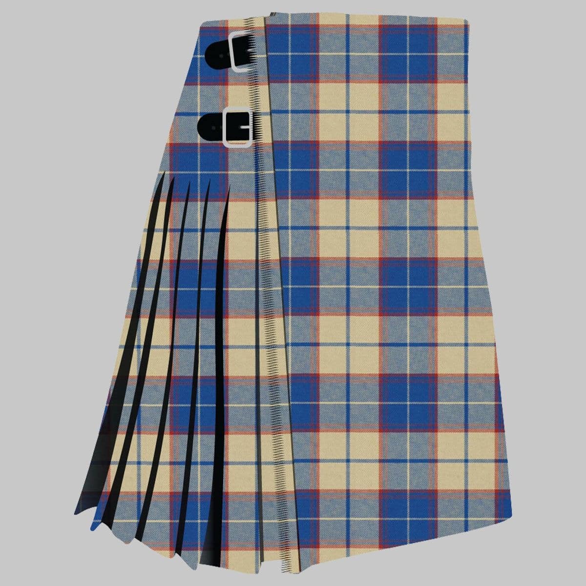Canna Sapphire Tartan Kilt image 0