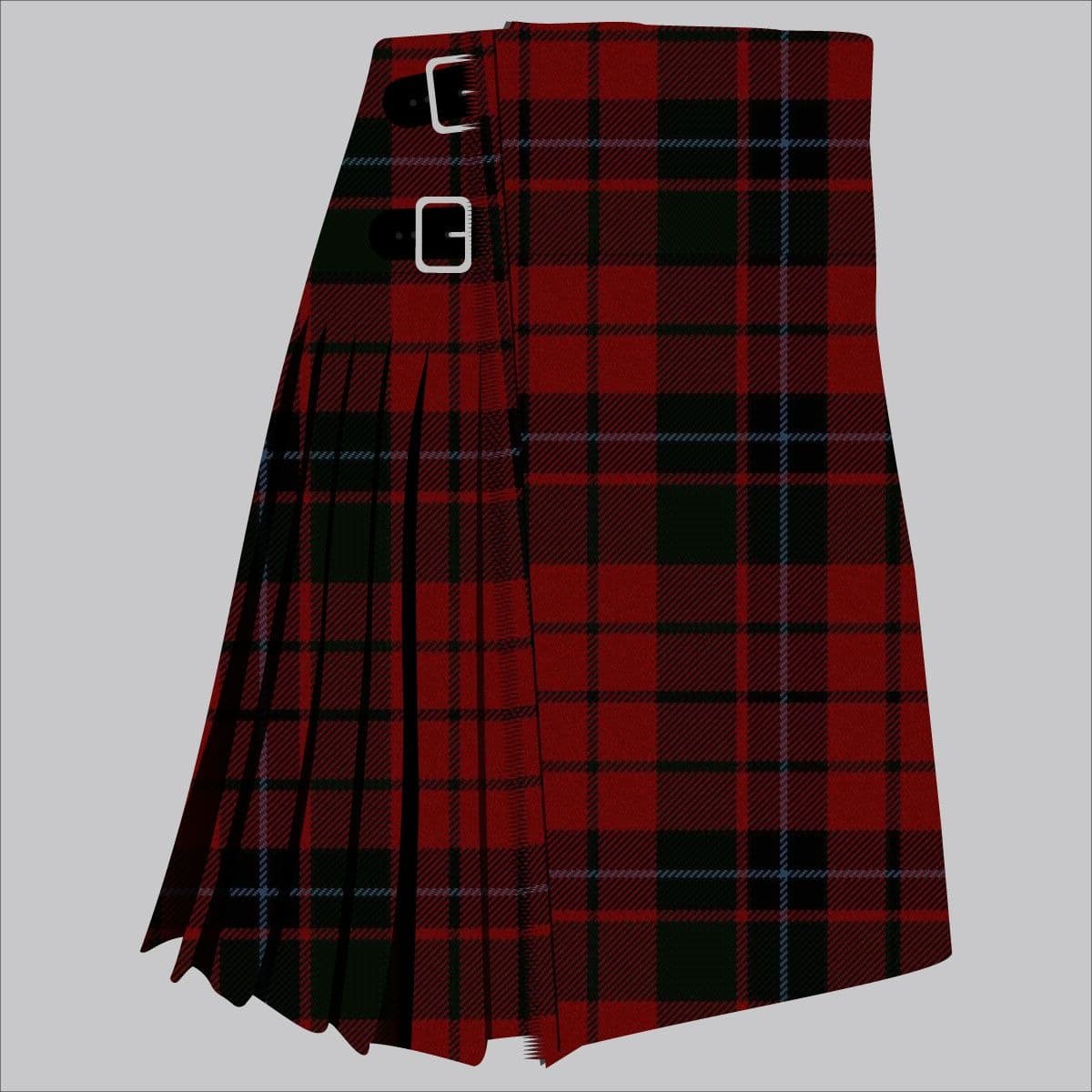 MacNicol Red Modern Tartan Kilt image 0