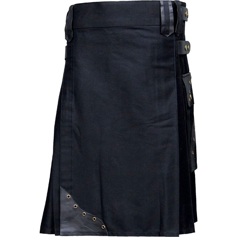 Box Pleated Hybrid Cargo Kilt image 1