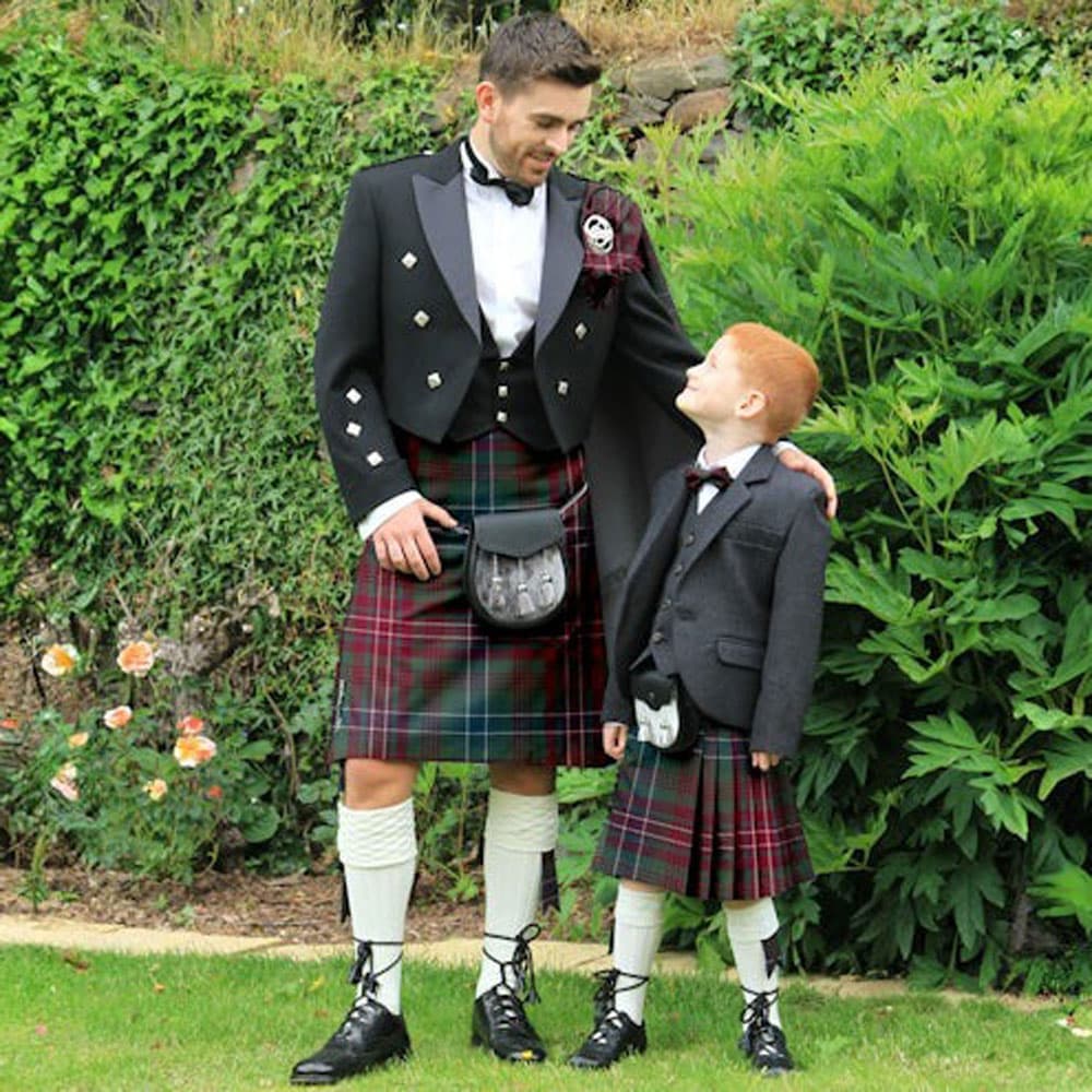 Men's 8 Yard Prince Charlie Kilt Outfit image 3