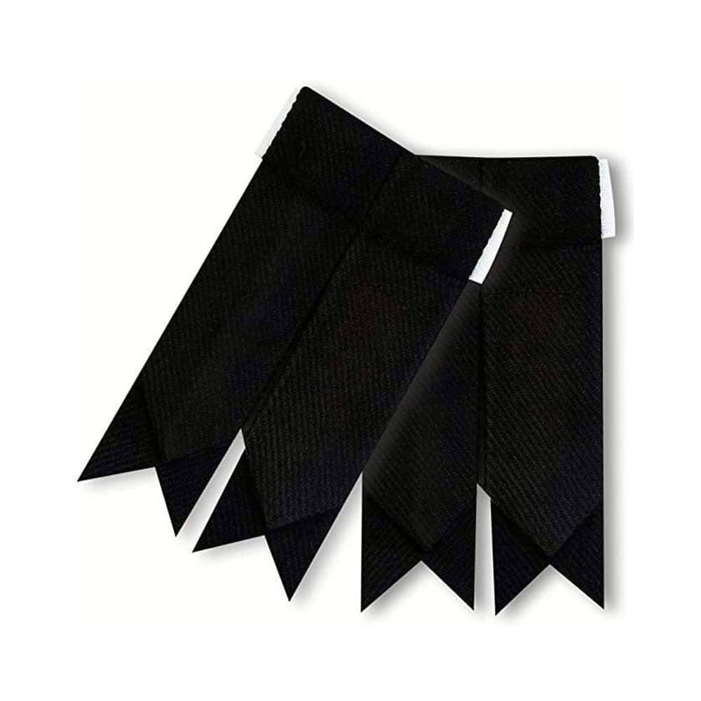 Black Tartan Kilt Flashes image 0