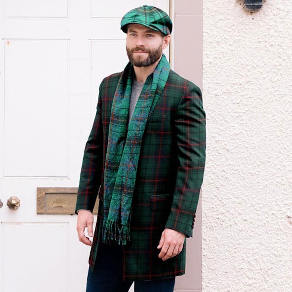 Men's Mid-Thigh Length Tartan Jacket image 6