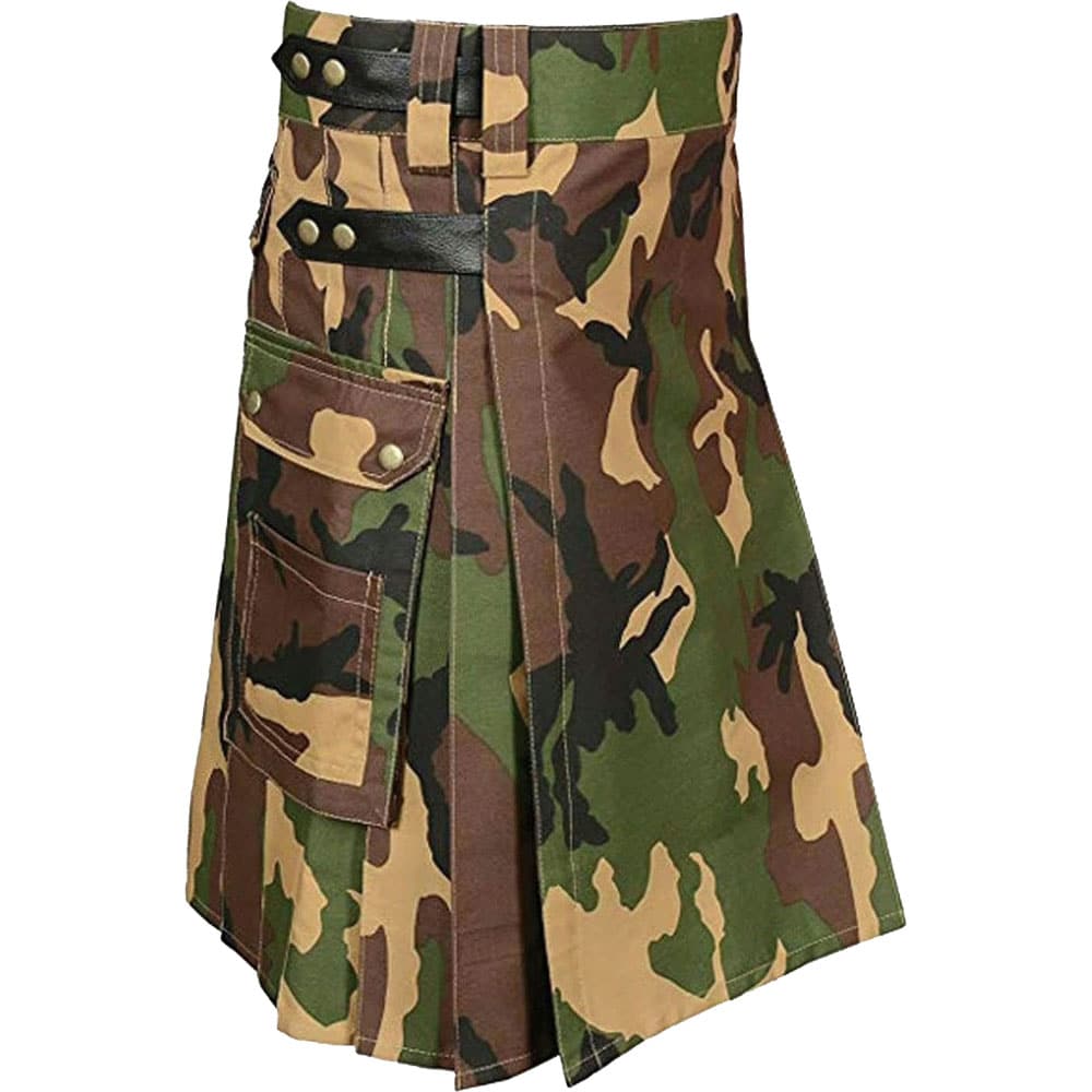 Military Camouflage Tactical Kilt image 0