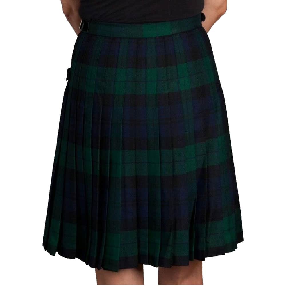 Ladies Kilt Black Watch Tartan Kilt image 1