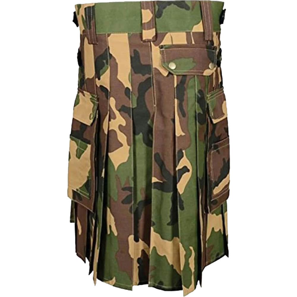 Military Camouflage Tactical Kilt image 1